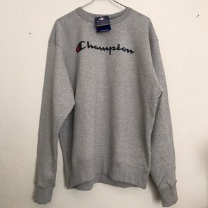 Gray Champion Fleece Sweater